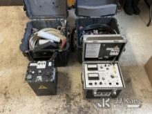 HVI PTS-100 Portable DC Dielectric Tester (Includes Pelican Cases) NOTE: This unit is being sold AS 