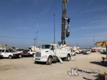 (Waxahachie, TX) Altec DM47B-TR, Digger Derrick rear mounted on 2015 Kenworth T300 Utility Truck Run