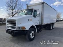 (Kansas City, MO) 2000 Sterling LT8500 T/A Van Body Truck Runs & Moves