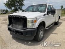 (Kansas City, KS) 2013 Ford F250 4x4 Extended-Cab Pickup Truck Runs & Moves) (Has Zapping Noise Comi