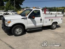 (South Beloit, IL) 2015 Ford F250 Enclosed Service Truck Wrecked-Damage to Left Front Frame Extensio
