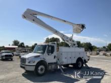 Altec AA55E, Material Handling Bucket Truck rear mounted on 2016 Freightliner M2 106 Utility Truck R