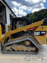 (Dunbar, WV) 2017 CATERPILLAR 289D Skid Steer Loader Runs) (Does Not Move, Condition Unknown) ( Sell