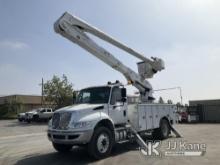Altec AA55-MH, , 2018 International 4300 Utility Truck, Def System Runs, Moves, & Operates