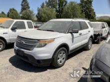 2014 Ford Explorer Sport Utility Vehicle Not Running Possible Starter Issue, No Battery
