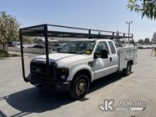 2008 Ford F250 Utility Truck Runs & Moves
