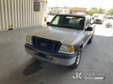 2005 Ford Ranger Extended-Cab Pickup Truck Runs & Moves, Must Be Towed , Engine is Knocking , Paint 