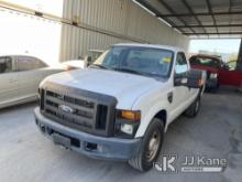 2010 Ford F350 Pickup Truck Runs & Moves, Paint Damage