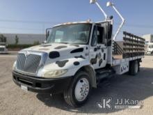 2003 International 4300 Conventional Cab Runs, Moves, Operates, Brakes Will Not Build Air, Missing G