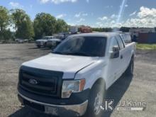 2014 Ford F150 4x4 Extended-Cab Pickup Truck Runs & Moves) (Minor Body Damage, Transmission Slipping