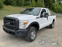 2013 Ford F250 4x4 Extended-Cab Pickup Truck Runs & Moves) (Body & Rust Damage