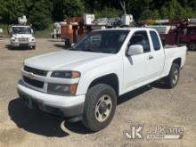 2011 Chevrolet Colorado 4x4 Extended-Cab Pickup Truck Runs & Moves) (Bad Frame, Frame Rusted Through