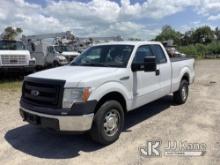 2014 Ford F150 4x4 Extended-Cab Pickup Truck Runs & Moves, Check Engine Light On, Engine Noise, Tail