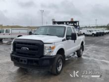 2015 Ford F250 4x4 Extended-Cab Pickup Truck Runs & Moves, Body & Rust Damage