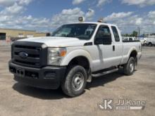 2015 Ford F250 4x4 Extended-Cab Pickup Truck Runs & Moves, Check Engine Light On, Body & Rust Damage