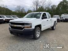 (Smock, PA) 2018 Chevrolet Silverado 1500 4x4 Extended-Cab Pickup Truck Runs Rough & Moves, Check En