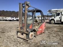 2007 Linde H30D Solid Tired Forklift Not Running, Condition Unknown, Hours Unknown, No Key, Removed 