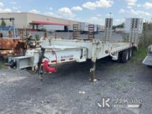 2015 Cam Superline 12CAM825TA-12 12 Ton T/A Tagalong Equipment Trailer Rust Damage