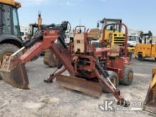 2004 Ditch Witch 3700DD Rubber Tired Vibratory Cable Plow Runs, Moves Operates, Rust Damage