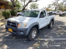 2011 Toyota Tacoma 4x4 Pickup Truck Runs and Moves) (Tire Pressure Light On, Brake Pedal Goes to Flo