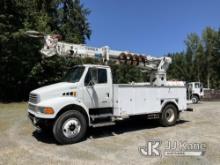 (Tacoma, WA) Telelect Commander 4047, Digger Derrick rear mounted on 2007 Sterling Acterra Utility T