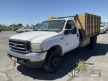 2004 Ford F550 Dump Truck Not Running, Condition Unknown, Dump Operates