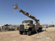 (Imperial, CA) Altec D3060B-TR, Digger Derrick rear mounted on 2016 Freightliner 108SD T/A Utility T