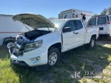 2018 Chevrolet Colorado Extended-Cab Pickup Truck Not Running & Condition Unknown) (Vehicle Is Total