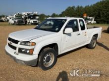 2011 Chevrolet Colorado Extended-Cab Pickup Truck Runs & Moves) (Jump to Start, Windshield Chipped, 