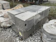 (4) Truck Tool Boxes (Condition Unknown) NOTE: This unit is being sold AS IS/WHERE IS via Timed Auct