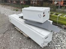 (3) Truck Tool Boxes (Condition Unknown) NOTE: This unit is being sold AS IS/WHERE IS via Timed Auct