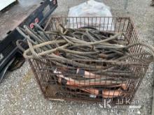Cage Of Wire Rope Lifting (Used) NOTE: This unit is being sold AS IS/WHERE IS via Timed Auction and 