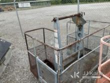 Two Man Basket (Used) NOTE: This unit is being sold AS IS/WHERE IS via Timed Auction and is located 