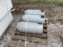 (3) LPG Tanks (Condition Unknown) NOTE: This unit is being sold AS IS/WHERE IS via Timed Auction and