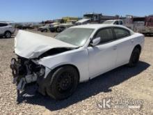 2020 Dodge Charger Police Package 4-Door Sedan Wrecked) (Not Running, Condition Unknown) Dash Apart)