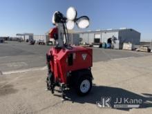 2021 Multi-Quip GBX12SK Portable Light Tower Runs & Operates