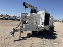 2014 Bandit 1990 Whole Tree Drum Chipper Engine Runs, Hydraulic Controls Do Not Operate