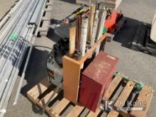 Pallet Of Welding Equipment NOTE: This unit is being sold AS IS/WHERE IS via Timed Auction and is lo