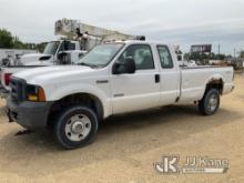 2007 Ford F250 4x4 Extended-Cab Pickup Truck Not Running & Condition Unknown) (Starter Does Not Enga
