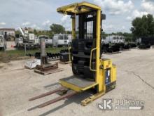 2004 Hyster R30XMS Stand-Up Forklift Order Picker Runs, Moves, Operates