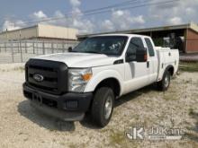 2011 Ford F250 4x4 Extended-Cab Enclosed Service Truck Runs & Moves