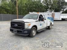 2011 Ford F250 Extended-Cab Service Truck Runs & Moves) (Jump To Start, Body Damage