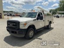 2013 Ford F250 4x4 Service Truck Runs & Moves) (Check Engine Light On