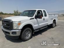 2015 Ford F250 4x4 Service Truck Runs & Moves) (Check Engine Light On