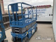 2007 Genie GS2032 Self-Propelled Scissor Lift Runs, Moves & Operates