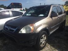 6-07223 (Cars-SUV 4D)  Seller:Private/Dealer 2003 HOND CRV