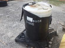 8-04208 (Equip.-Specialized)  Seller:Private/Dealer POLY DRUM OF 50 GALLONS OF B