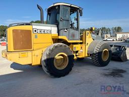 2014 John Deere 544k 4x4 High Lift Articulated Wheel Loader