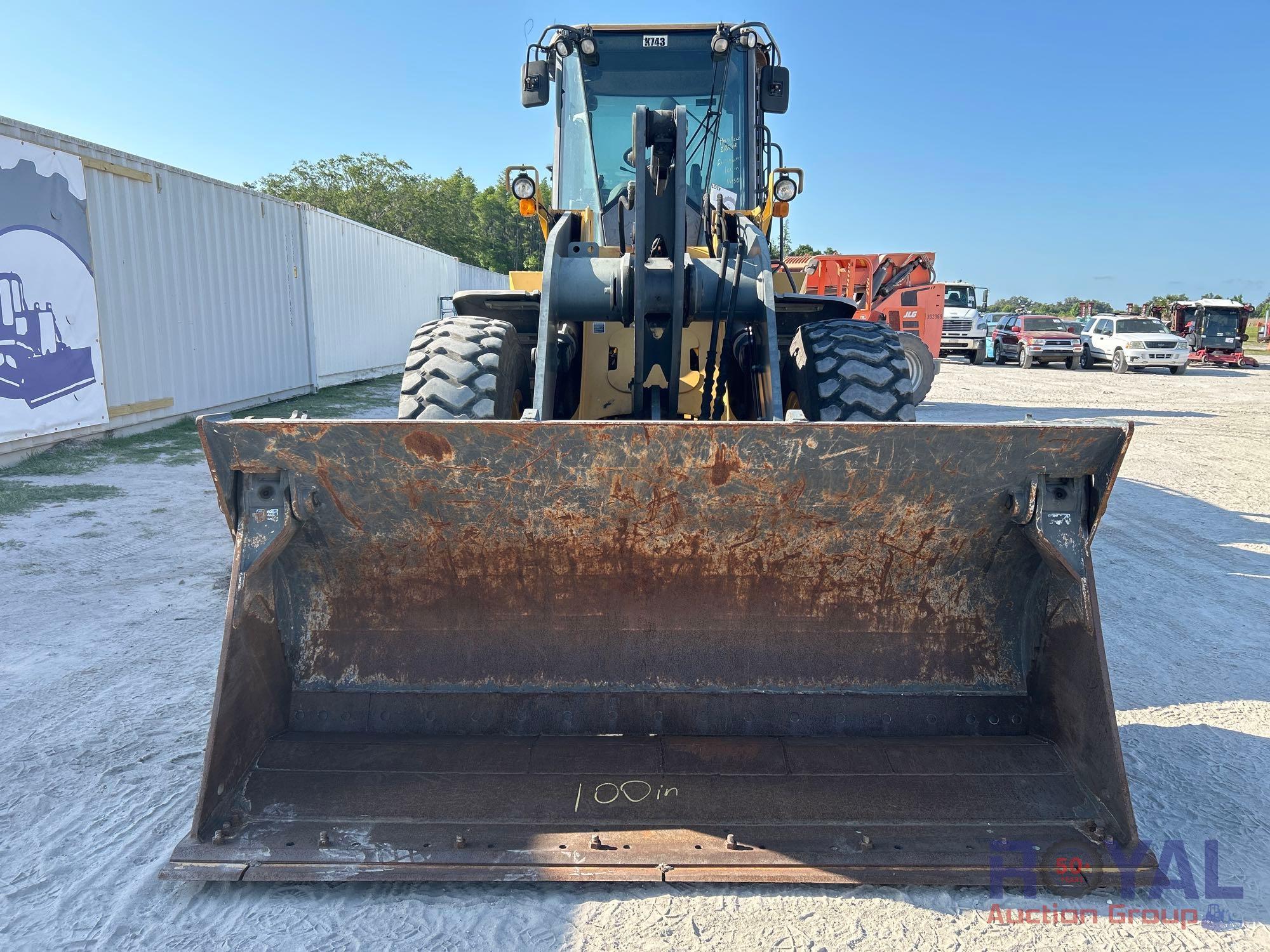 2014 John Deere 544k 4x4 High Lift Articulated Wheel Loader