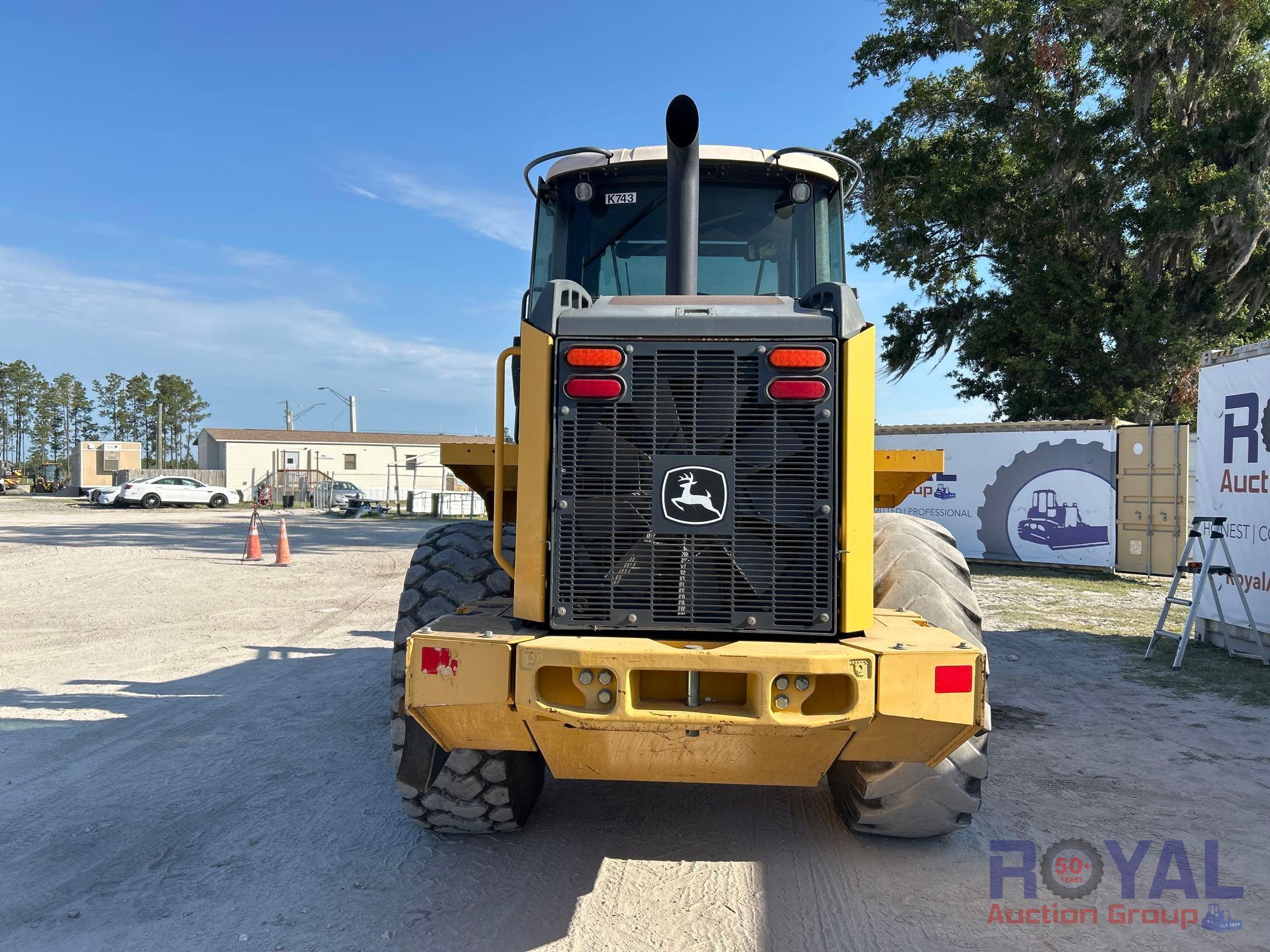 2014 John Deere 544k 4x4 High Lift Articulated Wheel Loader